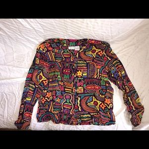 Anne Klein silk blouse